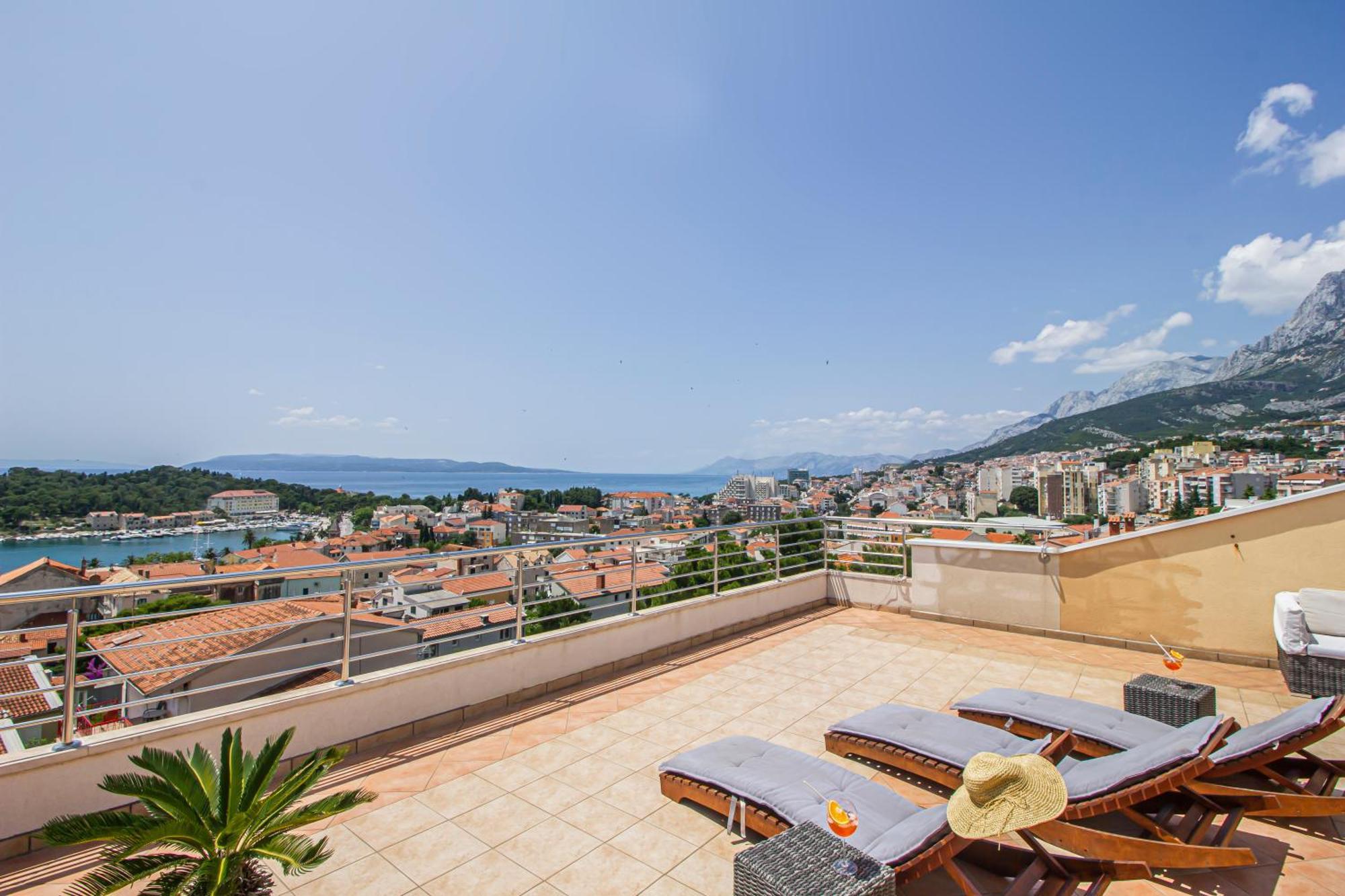 Apartments Villa Flamingo Makarska Exterior photo